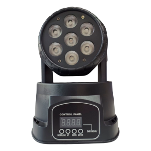 Luz Móvil de Cabeza LED 10W RGBW