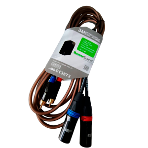 Cable Besser Sound RCA a XLR 3m