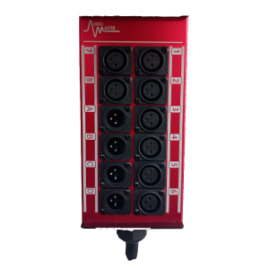 Stagebox Audio Master 12x4 de 10m