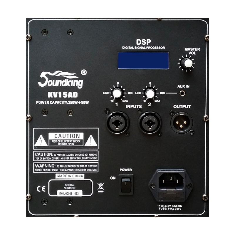 SOUND KING KV 15AD - Imagen 2